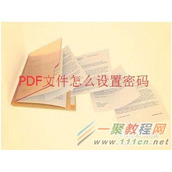 PDF文件密码怎么设置