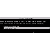双系统电脑设置开机选择系统菜单的方法