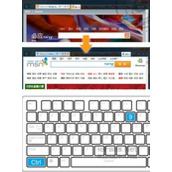 快速切换IE浏览器选项卡的快捷键