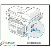三星SCX-4521F一体机不能发送传真解决办法