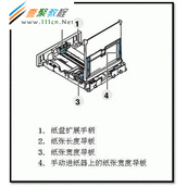 三星激光彩色打印机CLP-415NW不能装入纸张，如何解决