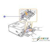激光打印机ML-2850D清除双面打印区卡纸