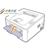 激光黑白打印机ML-2850D(ML-2851ND)如何使用手动进纸器