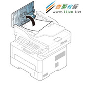 如何清除文档卡纸?(SL-M2876HN,SL-M2676FH)