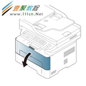 打印机如何更换墨粉盒?(SL-M2876HN,SL-M2676FH)