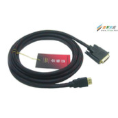 三星S27C750P如何通过DVI-HDMI方式连接电脑