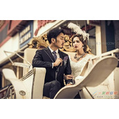 欧式婚纱照示例