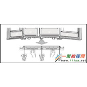 三星双开门冰箱RS60F/RS62F**左右两门高低不一致