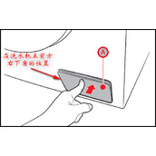三星洗衣机WW80J4233KW残渣过滤器清洁方法?