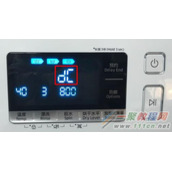 三星洗衣机WD80J6410AW提示DC什么原因  如何处理