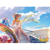 王者荣耀热夏海岸皮肤 钟无艳游艇派对皮肤