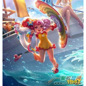 王者荣耀热夏海岸皮肤 小乔缤纷独角兽皮肤一览