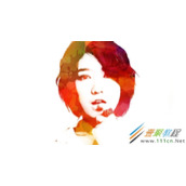 Photoshop制作精美水彩头像方法步骤