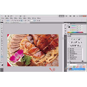 PS照片美食调色