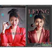 ps怎么设计人物封面