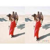 PS修图技巧:高挑身材+修磨皮肤