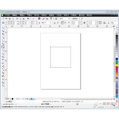 Coreldraw X6简单制作一个渐变效果的编织纹理教程