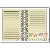 coreldraw制作笔记本教程