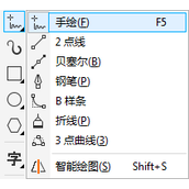 CorelDRAW使用手绘工具如何使用？CorelDRAW使用手绘工具绘制线条