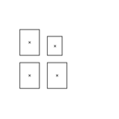 ai隐藏矩形中间出现×符号方法