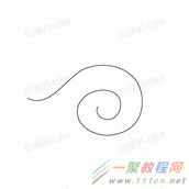 Illustrator利用混合工具制作祥云效果制作教程