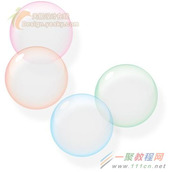 Illustrator设计透明彩色气泡效果绘制教程