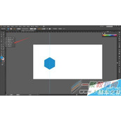 Illustrator简单绘制圆角六边形教程