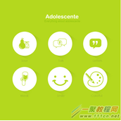 Illustrator绘制一组清新简约的微图标教程