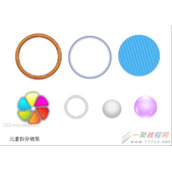 Illustrator制作布料效果按钮图标教程