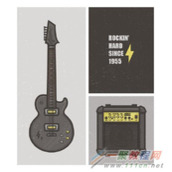 llustrator设计创建矢量摇滚组绘制教程