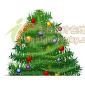 Illustrator设计矢量美丽圣诞树制作教程