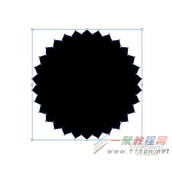 Illustrator图形组合成精美徽章教程