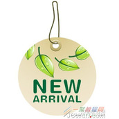 Illustrator制作漂亮的新货吊牌教程