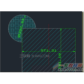 CAD标注剖面线要不要断开
