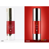 ps精修圆柱形护肤品宣传海报的方法介绍