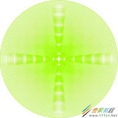 ps设计一个通透的圆形图案教程