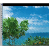 ps将图片变成水中倒影效果的方法