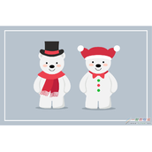 CDR用椭圆和贝赛尔工具如何绘制两只可爱北极熊