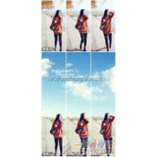 美图秀秀抠图换背景的方法