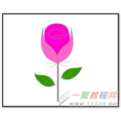 FLASH用鼠标绘制玫瑰花教程