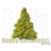 HTML中用JS实现旋转的圣诞树代码示例