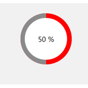 vue圆环百分比进度条组件功能实现代码示例