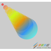 JavaScript canvas实现七彩太阳光晕效果代码示例