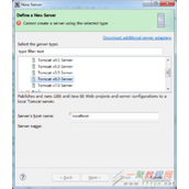 解决Eclipse配置Tomcat出现Cannot create a server using the selected type错误