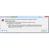 mssql server 数据库附加不上解决办法