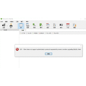 mysql与navicat建立连接出现1251错误怎么办 如何解决