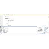 python如何实现万年历效果
