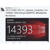 Win10 Mobile/PC一周年14393.105有望成为下一个累积更新