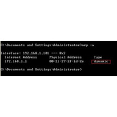 Windows系统防ARP攻击的几种方法总结