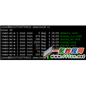 阿里云服务器nginx添加伪静态方法